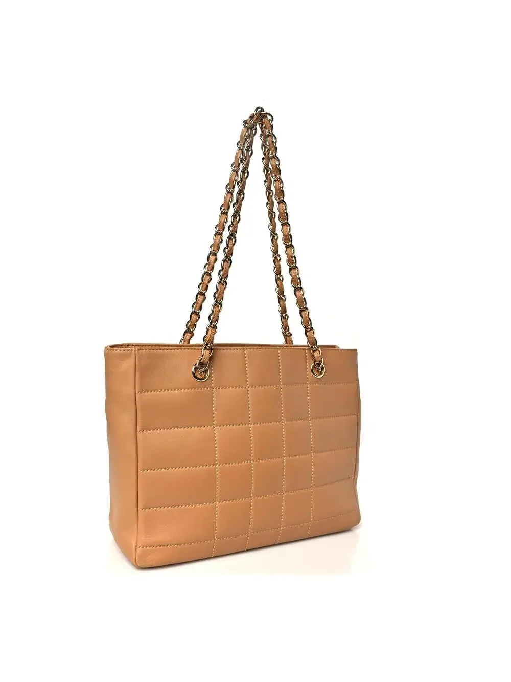 Chanel Lambskin Square Quilted Tote #340237C89B